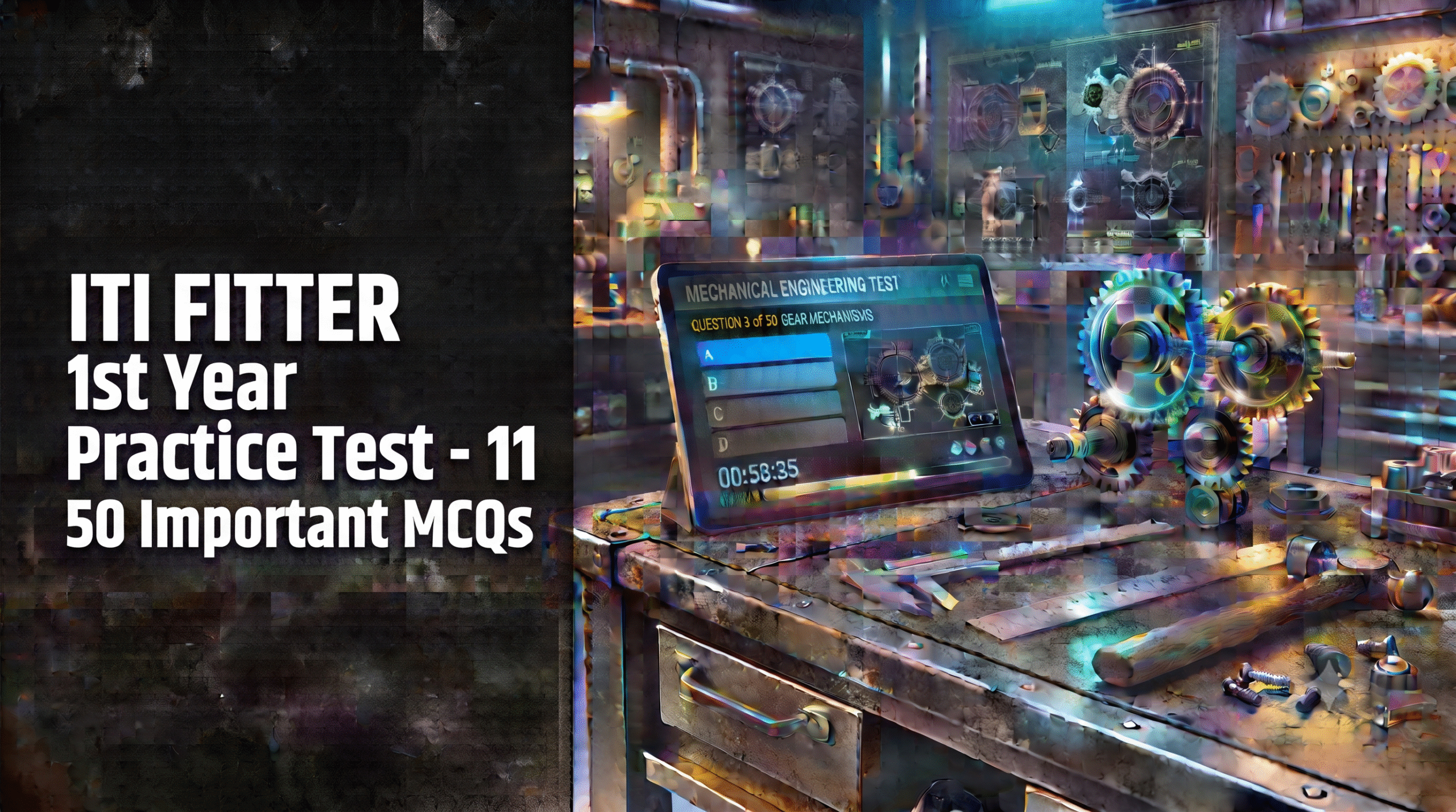 ITI Fitter 1st Year Practice Test - 11 in Marathi | 50 Important MCQs