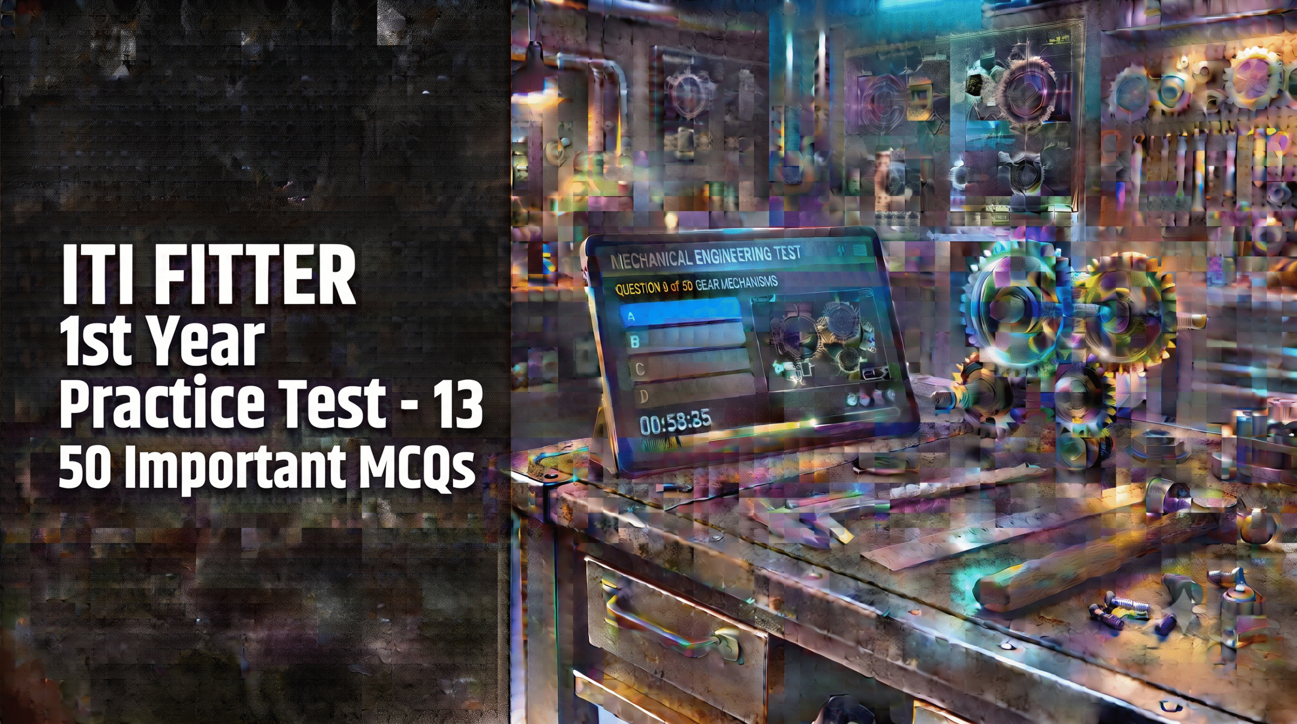 ITI Fitter 1st Year Practice Test - 13 in Marathi | 50 Important MCQs