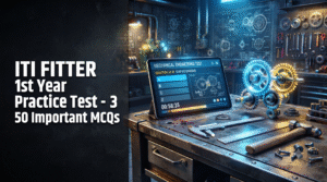 ITI Fitter 1st Year Practice Test - 3 in Marathi | 50 Important MCQs